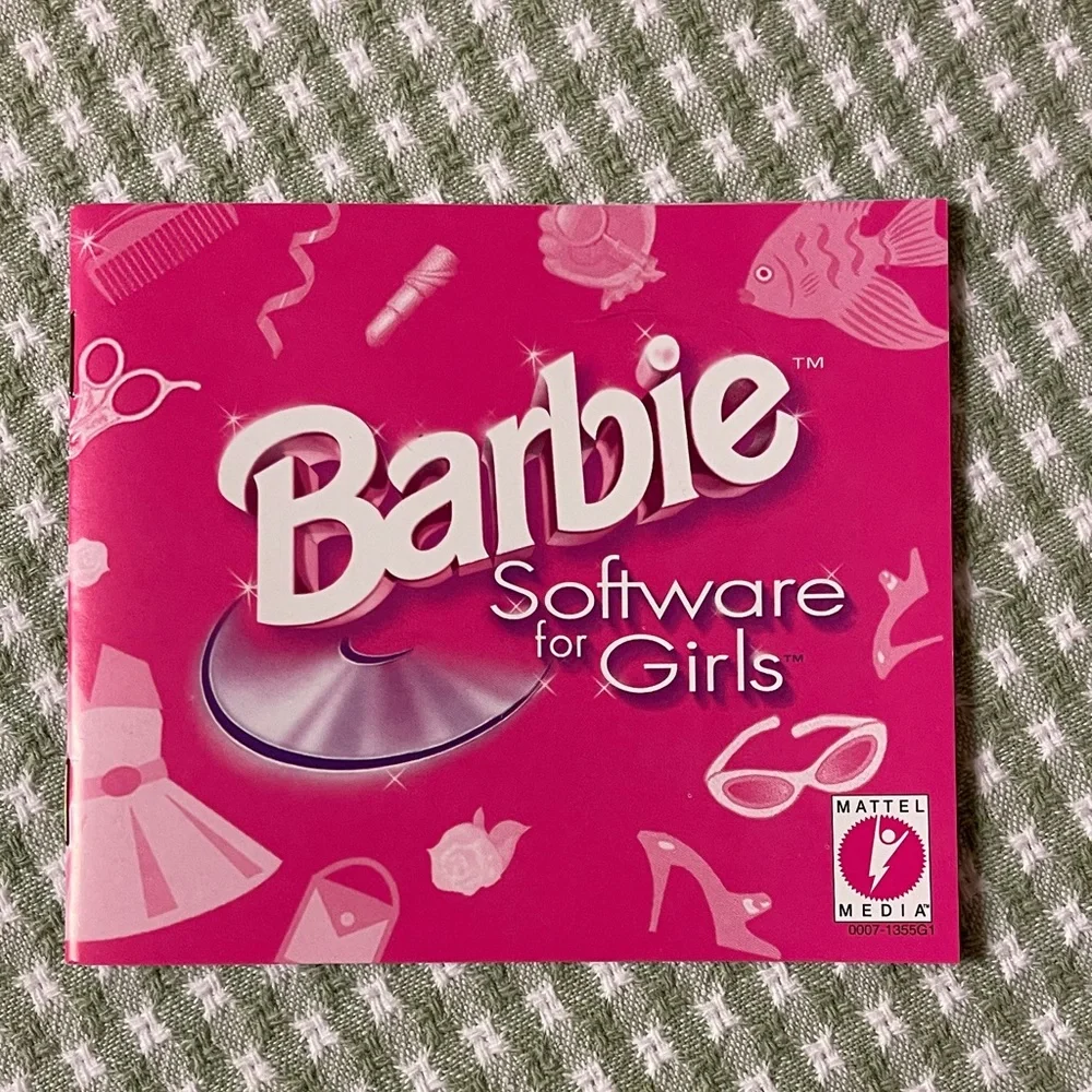 Barbie Cool Looks Fashion Designer CD-ROM (PC, 1996). -COPY